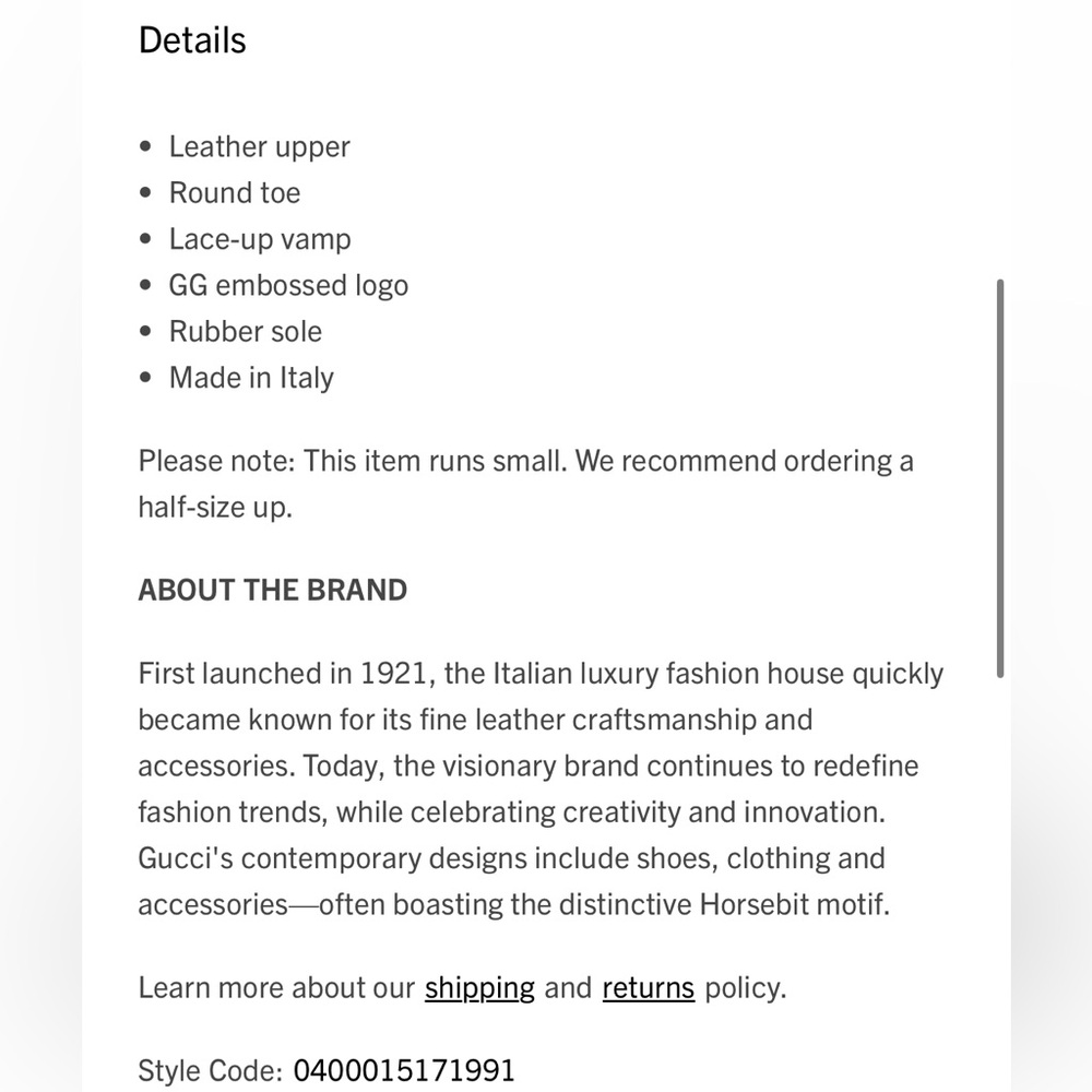 Gucci GG Embossed Leather Sneakers - Picture 3 of 8